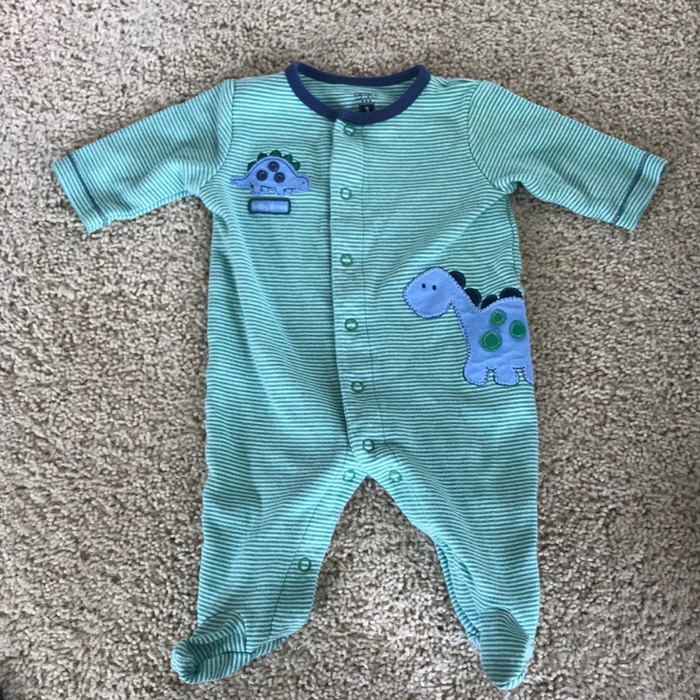 Carters dinosaur onesie